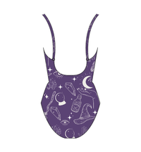 Leotardo básico print purple witch
