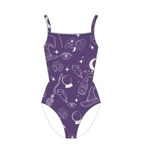 Leotardo básico print purple witch